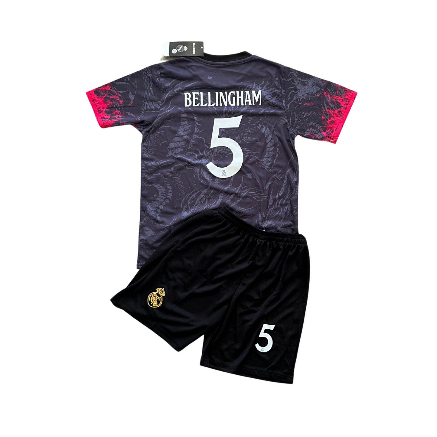 Bellingham Real Madrid Dragon Pattern